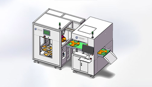 电子料盘转码贴标设备